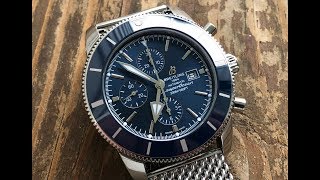 The Breitling SuperOcean Heritage II Chronograph The Full Nick Shabazz Review [upl. by Sixela523]