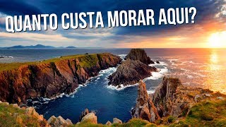 INTERCÂMBIO BARATO NA IRLANDA Quanto custa morar em Bundoran [upl. by Cnahc]