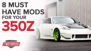 8 MustHave Mods for the Nissan 350Z [upl. by Alasdair694]