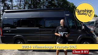 2024 Winnebago Travato 59K Top selling Class B VAN OFFICIAL WALKTHROUGH Rear Bath and Twin Beds [upl. by Sorkin930]