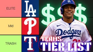 Ranking Every MLB Team Before MLB Free Agency 2025 Tier List [upl. by Vaios]