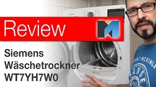 Review Siemens IQ800 Wärmepumpentrockner WT7YH7W0 deutsch [upl. by Kovar]