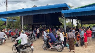 The Market Names TEN CHICKEN Phsar Mun Dub at Srok Srey Santhor in Kampong Cham Province [upl. by Tiffie]