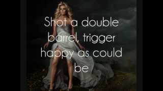 Carrie Underwood  Cupids Got A Shotgun Lyrics On Screen [upl. by Gierc]