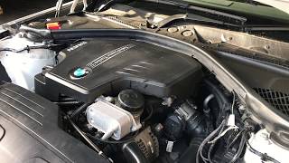 How to change your oil on a BMW F30 320i [upl. by Tterrab]