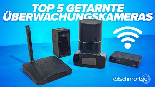 Top 5 Getarnte Überwachungskameras mit WLAN 2021 [upl. by Nahguav910]