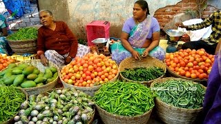 INDIAN FARMERS MARKET  Fresh Fruit and Vegetables  Selling and Buying  VAGMI FOODS [upl. by Eolhc667]