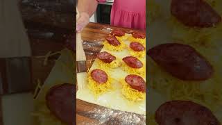 How to Make Sausage Egg and Cheese Breakfast Pastries shorts [upl. by Edelstein509]