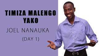 Joel Nanauka  Namna ya kutimiza malengo 1  THE GATES TV [upl. by Nnylakcaj]