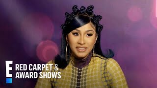 Cardi B Tells How Stripping Experience Helped Her in quotHustlersquot  E Red Carpet amp Award Shows [upl. by Terryl]