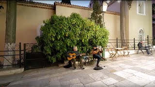 【4K】Walking around Athens Plaka  Monastiraki  Ermou  Syntagma [upl. by Ynnod716]