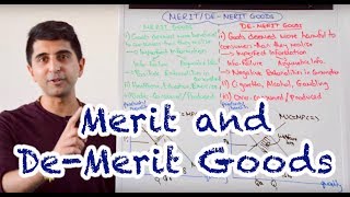 Y1 25 Merit and DeMerit Goods  Imperfect Information [upl. by Hill]