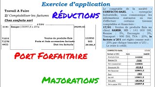 exercice dapplication 3 la facturation transport forfaitaire [upl. by Otis]