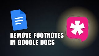 😍 EFFORTLESS How to Remove Footnotes in Google Docs 2023  Troubleshooting [upl. by Elohcim132]