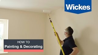 How to Paint a Room with Wickes [upl. by Cerell]