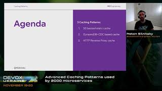 DevoxxUA 2021 Natan Silnitsky Advanced Caching Patterns used by 2000 microservices [upl. by Iasi]