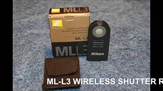 Nikon MLL3 Wireless Remote Control for NikonHow to [upl. by Corinna]