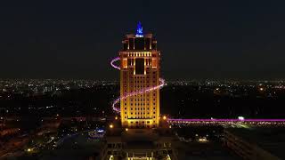 Divan Erbil Hotel Christmas Themed Decoration [upl. by Lazor]