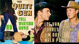 THE QUIET GUN Full Western Movie in HD Forrest Tucker Lee Van Cleef Jim Davis Mara Corday WOW [upl. by Zwiebel]