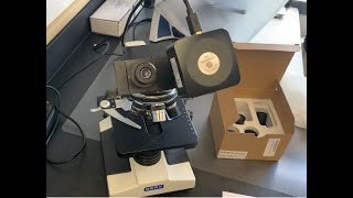 How to setup amp use a microscope digital camera [upl. by Carberry]