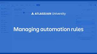 Jira Automation Managing automation rules [upl. by Nygem620]