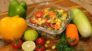 Veg Salad For Weight Loss  Easy Salad Recipe  Diet Plan to Weight Loss  diet food Healthy salad [upl. by Eliades280]