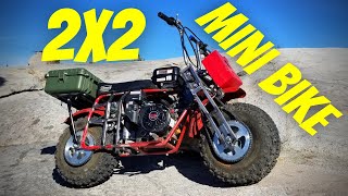 DIY AWD 2X2 MINI BIKE UPGRADES  RUBICON TRAIL FULL SEND [upl. by Zedekiah]