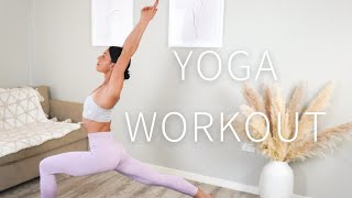 40 MIN YOGA PILATES WORKOUT  Full Body Flow [upl. by Marcin]