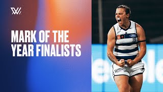 Toyota AFLW Mark of the Year finalists  Season 7  AFLW [upl. by Ninos857]