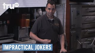 Impractical Jokers  Abusive Pizza Maker [upl. by Lenhart]