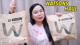 WATSONS HAUL 2019 PAMPAPUTI PRODUCTS  Philippines [upl. by Annahc639]