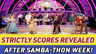 Strictly Come Dancing 2024 All the Scores from SambaThon Week Revealed [upl. by Akemrej33]