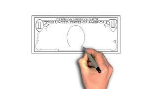 1 dollar bill drawing [upl. by Aihsatan]