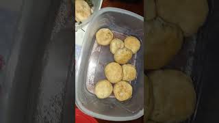 fry dumplins with callaloo and saltfish [upl. by Kazimir]