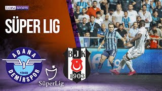 Adana Demirspor vs Besiktas  SÜPER LIG HIGHLIGHTS  09272023  beIN SPORTS USA [upl. by Kathe652]