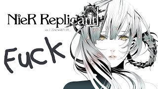 NieR Replicant  ALL Kaine Swears English Ver Full Compilation From ALL Endings [upl. by Magocsi]