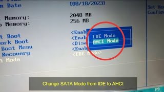 How to Change SATA Mode IDE To AHCI Without Blue Screen or Reinstall Windows [upl. by Sitoeht]