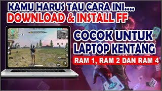 Cara Main FF Di LaptopPC  Download Dan Install Free Fire Dilaptop Dengan Emulator Ringan [upl. by Amand]