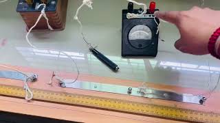 Experiment 2 Find resistance using metre bridge class 12 physics 1080p [upl. by Rufford759]