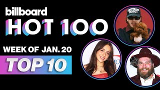 Hot 100 Chart Reveal Jan 20th  Billboard News [upl. by Lizette374]