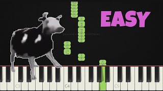 Dancing Polish Cow│EASY Piano Tutorial│RIGHT HAND 🤚 [upl. by Barr462]