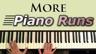 Learn to play MORE Piano Runs and Fills [upl. by Atikin900]