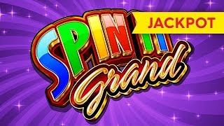 JACKPOT HANDPAY Spin It Grand Slot  INCREDIBLE COMEBACK [upl. by Tisbee]