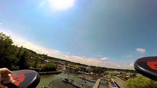 Flying Ninjago onride HD POV Legoland Deutschland [upl. by Aliahkim244]