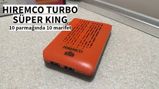 Hiremco King Süper Full HD Mini Uydu Alıcısı WiFi adaptörlü [upl. by Nyleahcim]