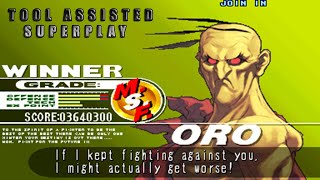 Street Fighter III 3rd Strike  Oro【TAS】 [upl. by Bryn950]