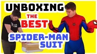 RPC Studio SpiderMan Homecoming ScreenPrinted suit 208v8  Unboxing amp Review [upl. by Jordain]