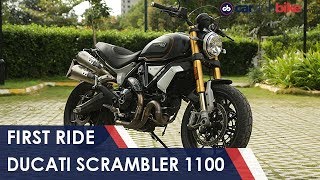 Ducati Scrambler 1100 First Ride Review  NDTV carandbike [upl. by Acinyt919]