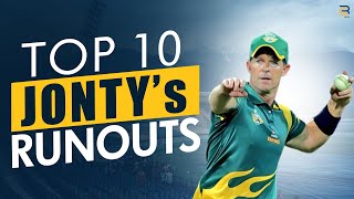 Jonty Rhodes TOP 10 Direct Hit Run Outs That Will Blow Your Mind 🔥👉 [upl. by Dream]