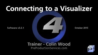 Hog 4 Tutorial 25 Connecting to a Visualizer [upl. by Neelyaj]